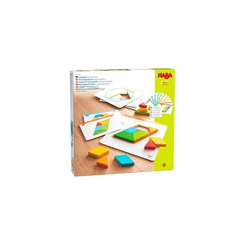 Juego de Composición Formas Variopintas de Haba en Juegos de Tablero | La Cueva Roja