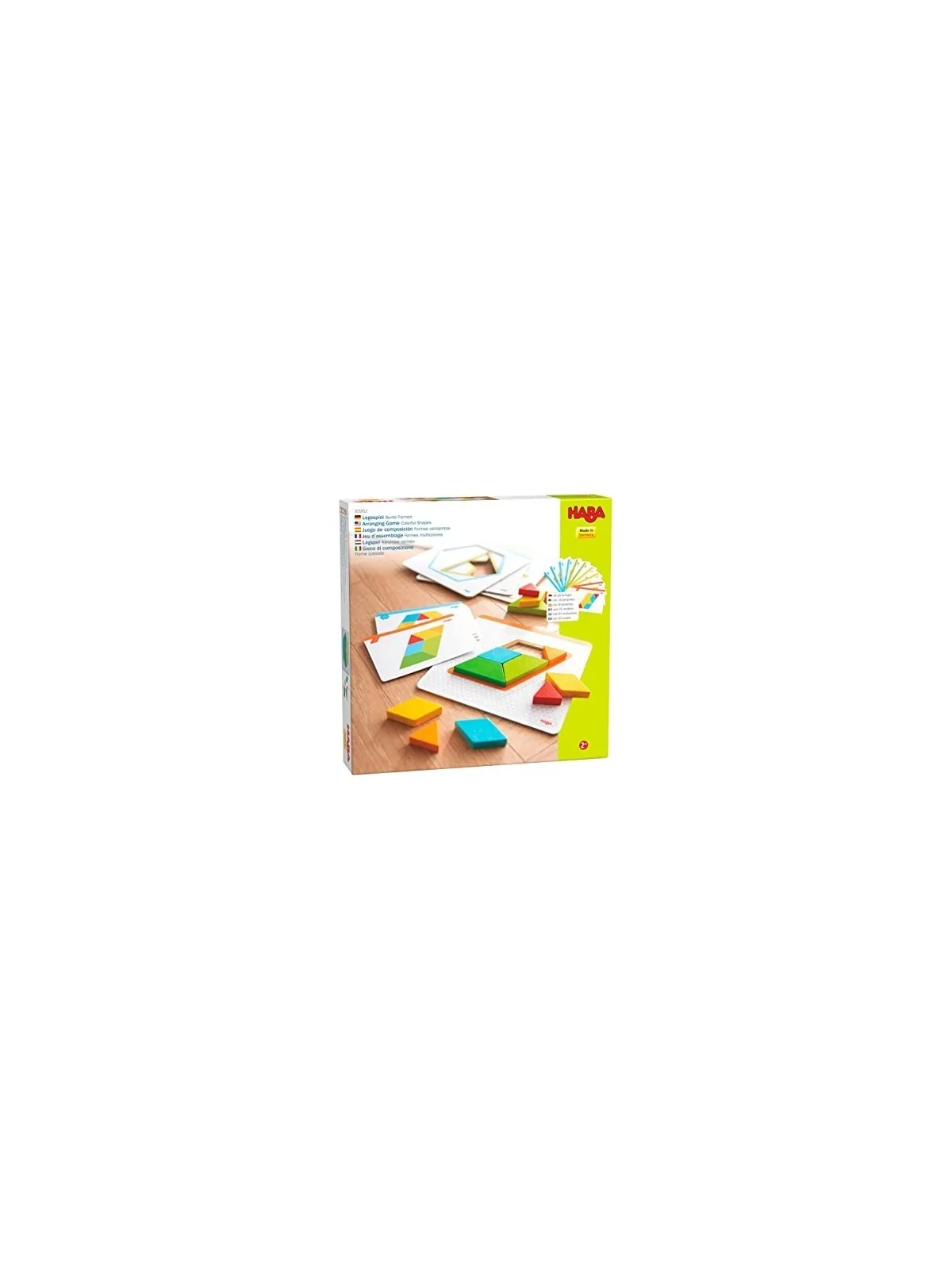 Juego de Composición Formas Variopintas de Haba en Juegos de Tablero | La Cueva Roja