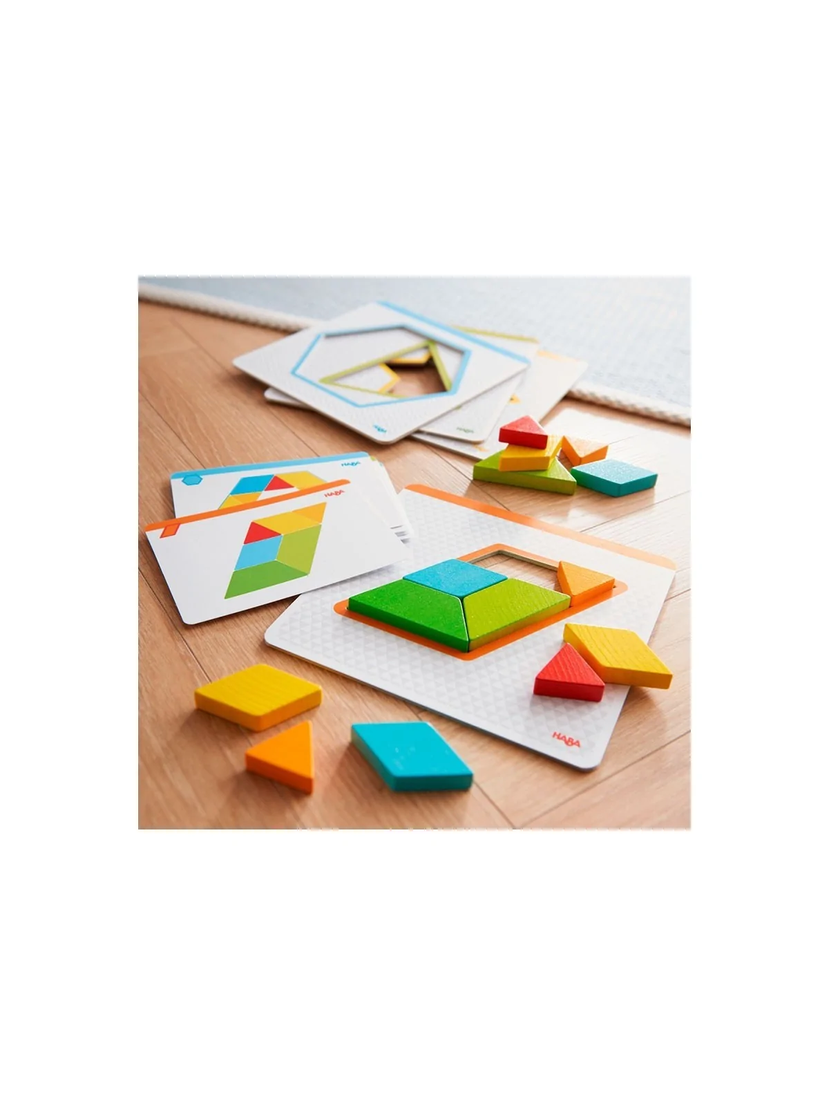 Juego de Composición Formas Variopintas de Haba en Juegos de Tablero | La Cueva Roja