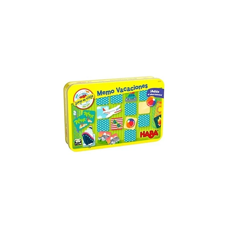 Memo de Vacaciones de Haba en Juegos de Tablero | La Cueva Roja