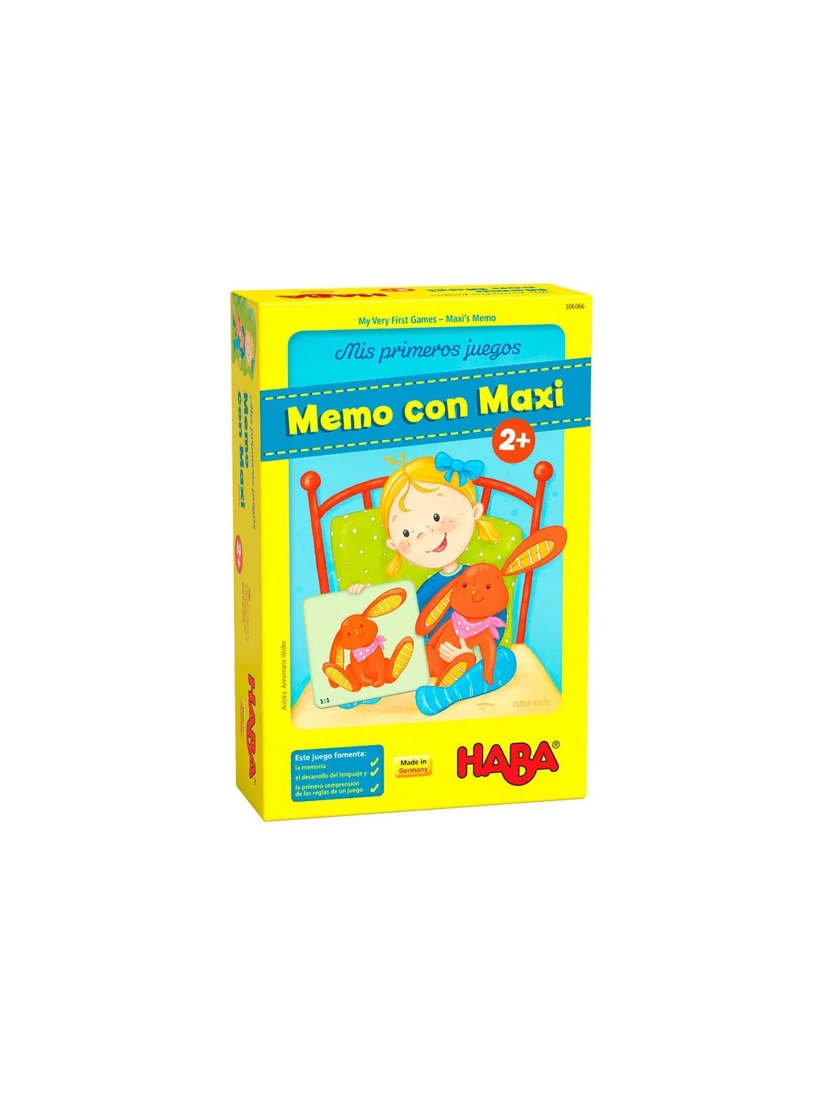 Mis Primeros Juegos: Memo con Maxi de Haba en Juegos de Tablero | La Cueva Roja