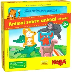 Mis Primeros Juegos: Animal sobre Animal de Haba en Juegos de Tablero | La Cueva Roja