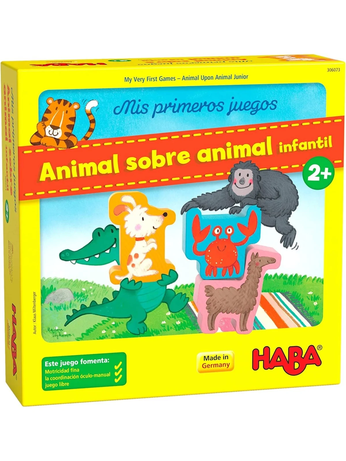 Mis Primeros Juegos: Animal sobre Animal de Haba en Juegos de Tablero | La Cueva Roja