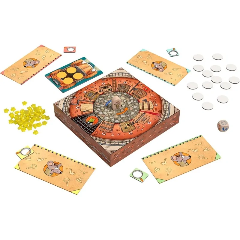 Al Comisario Ratónez no se le Escapa Nadie de Haba en Juegos de Tablero | La Cueva Roja