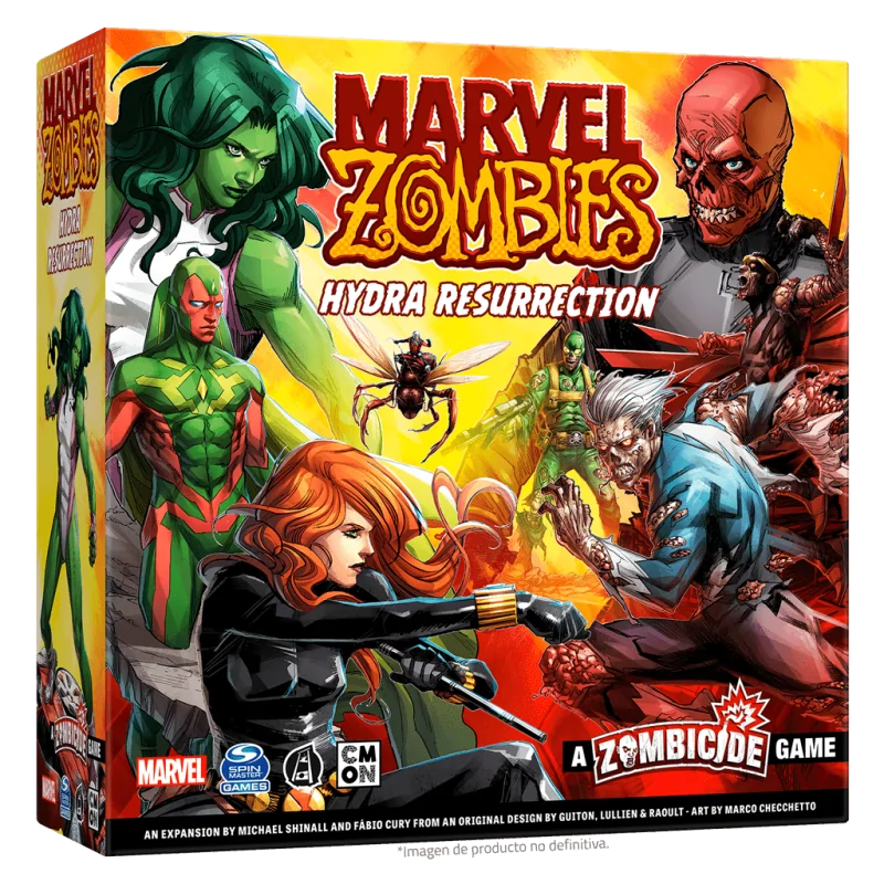 Marvel Zombies: Hydra Resurrection de CMON en Juegos de Tablero | La Cueva Roja