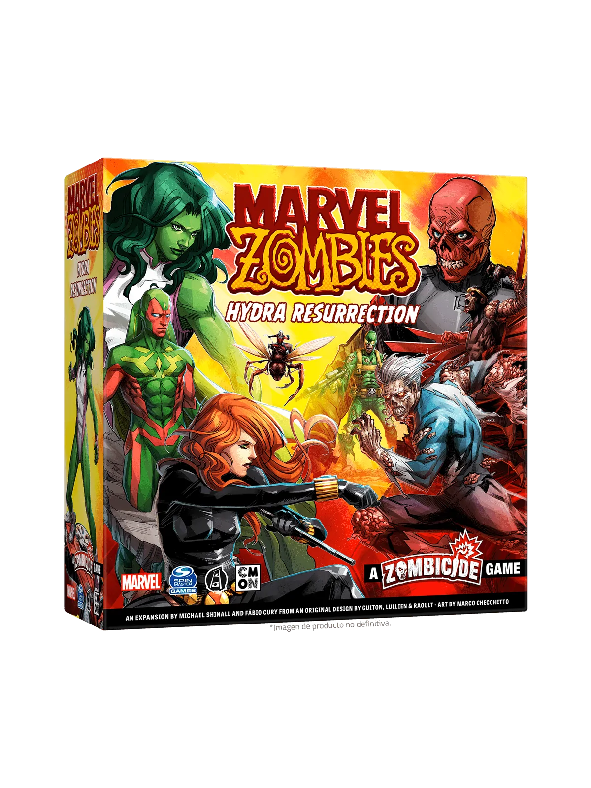Marvel Zombies: Hydra Resurrection de CMON en Juegos de Tablero | La Cueva Roja