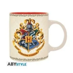 Taza Harry Potter 320 ml Hogwarts 4 Casas de ABYSSE en Tazas - Vasos | La Cueva Roja