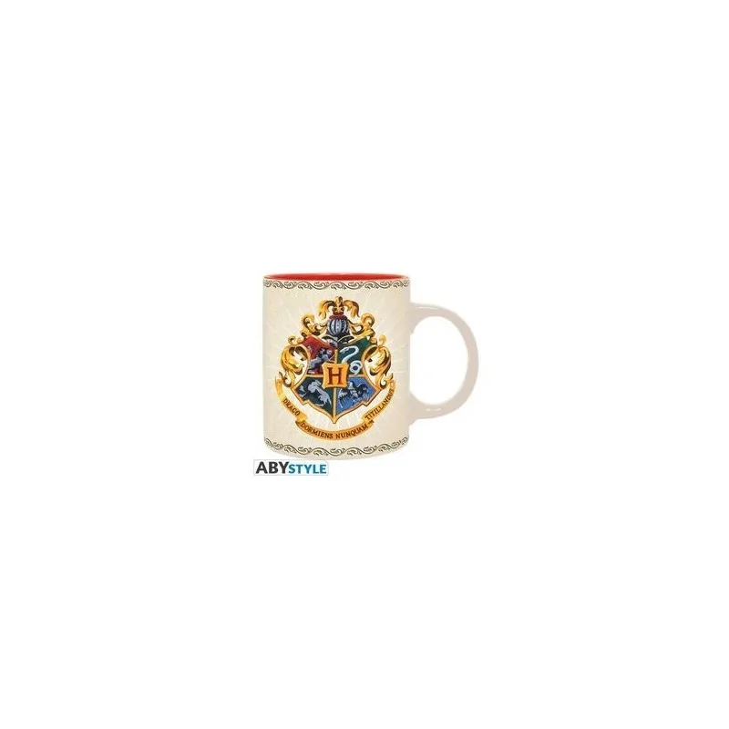 Taza Harry Potter 320 ml Hogwarts 4 Casas de ABYSSE en Tazas - Vasos | La Cueva Roja