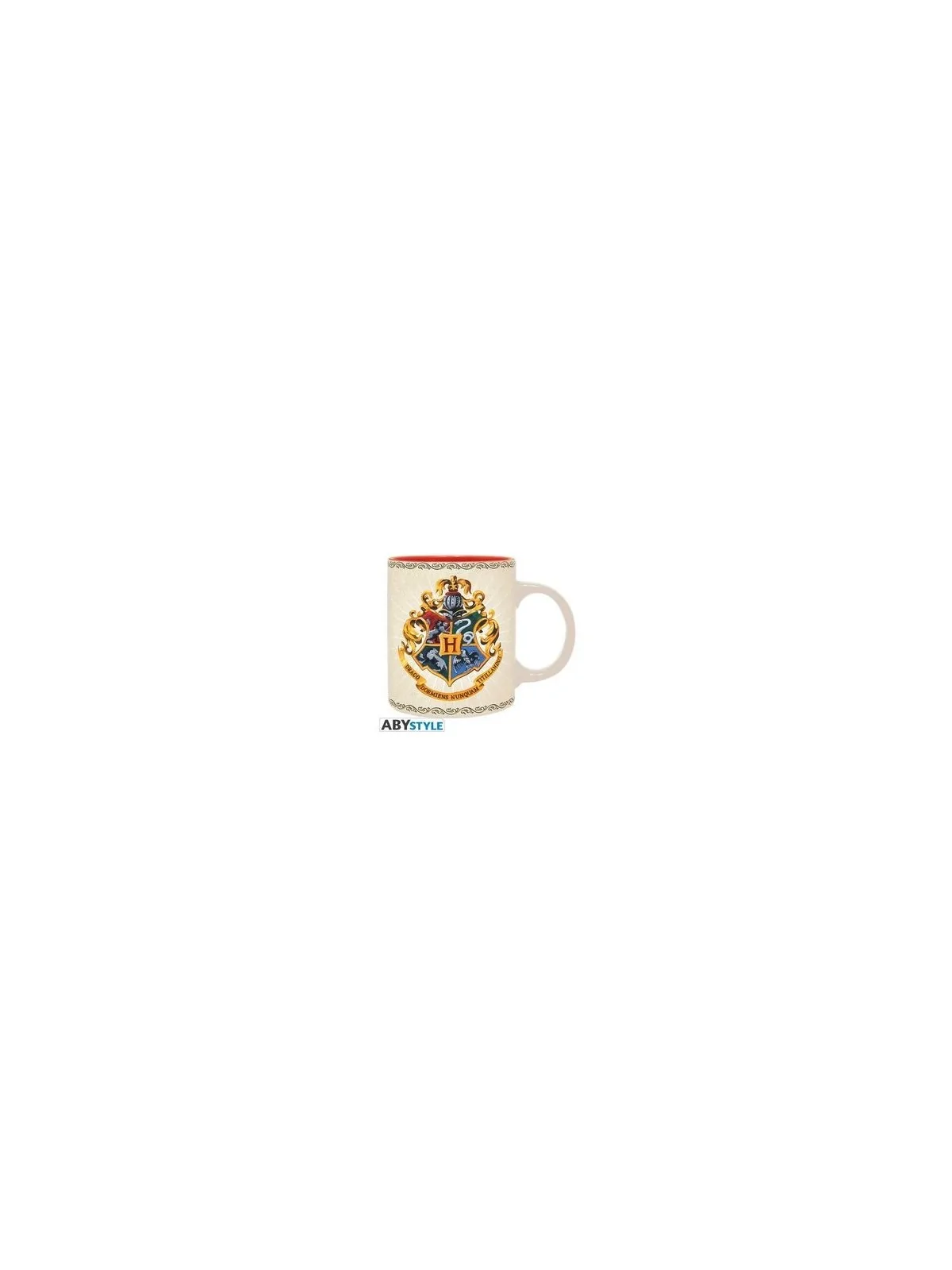 Taza Harry Potter 320 ml Hogwarts 4 Casas de ABYSSE en Tazas - Vasos | La Cueva Roja