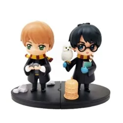 Harry Potter Set 2 Figuras Sello 8 cm Edición Coleccionista de Bizak Harry Potter en Figuras - Estatuas | La Cueva Roja