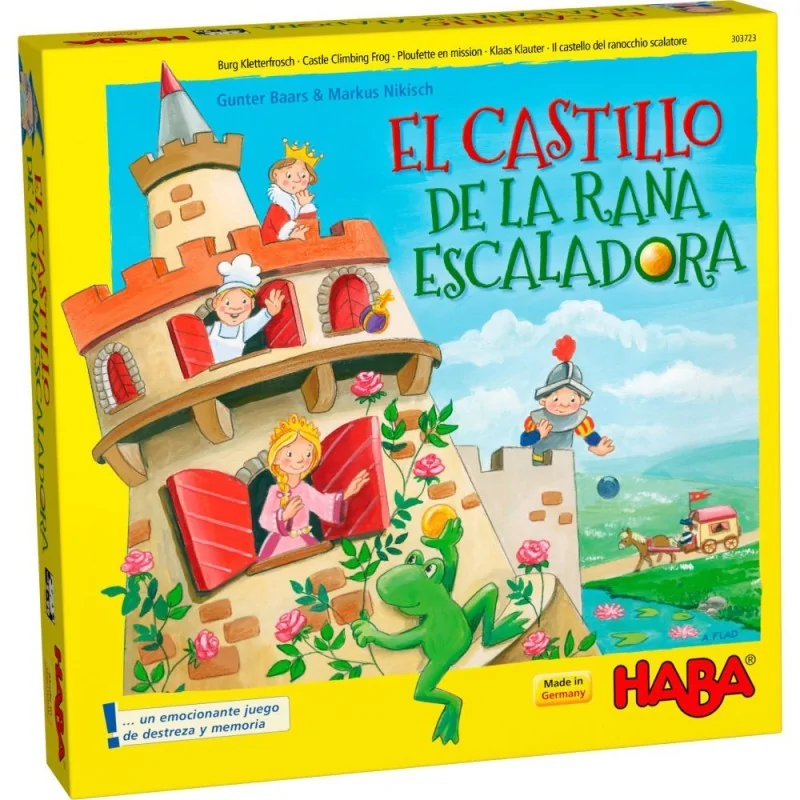 El Castillo de la Rana Escaladora de Haba en Juegos de Tablero | La Cueva Roja