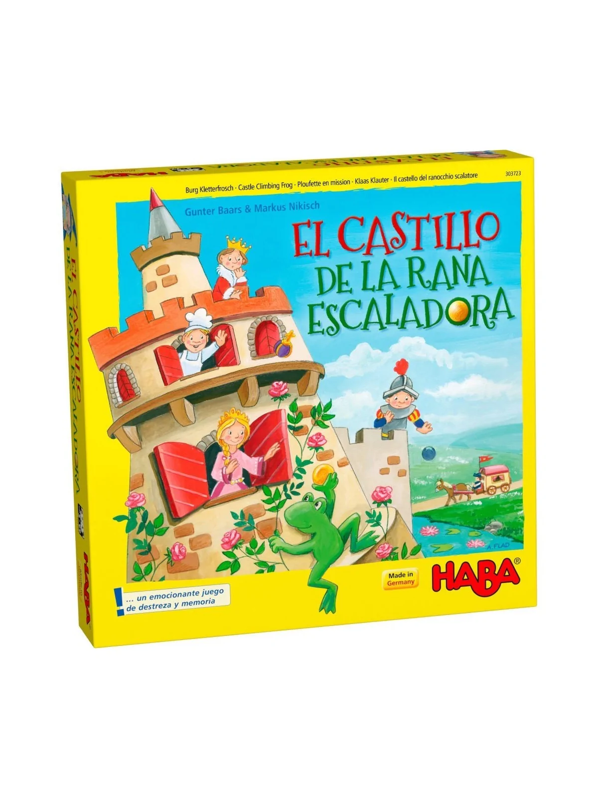 El Castillo de la Rana Escaladora de Haba en Juegos de Tablero | La Cueva Roja