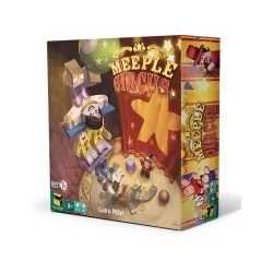 Meeple Circus de Gen X Games en Juegos de Tablero | La Cueva Roja
