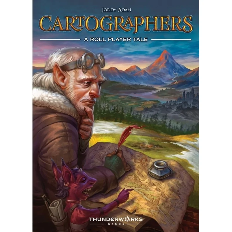 Cartógrafos: Un Relato de Roll Player de Gen X Games en Juegos de Tablero | La Cueva Roja