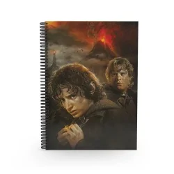 Libreta Efecto 3D Frodo y Sam El Señor de los Anillos de SD GAMES en Papelería | La Cueva Roja