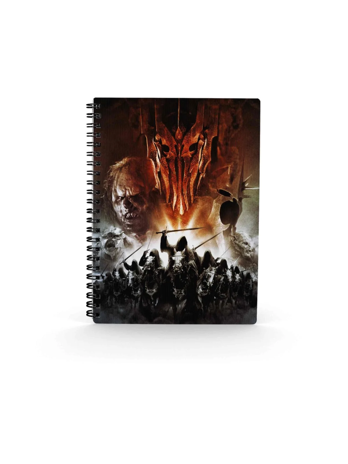 Libreta Efecto 3D Ejercito Mordor El Señor de los Anillos de SD GAMES en Papelería | La Cueva Roja