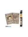 Set 2 Posters One Piece wanted Luffy & Ace 52x38 cm de Abystyle en Pósters | La Cueva Roja