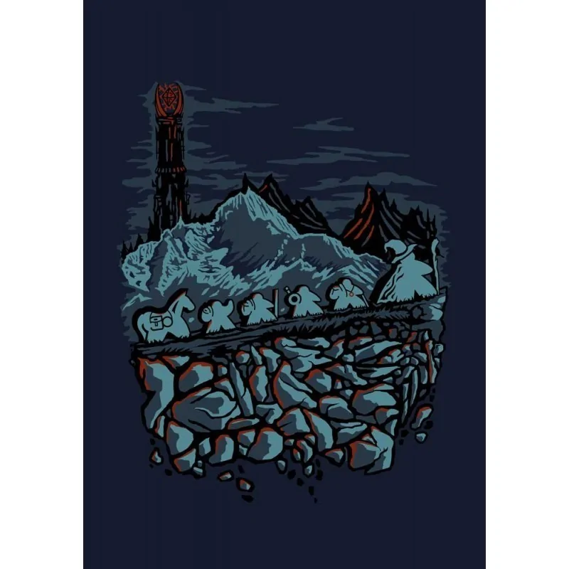 Camiseta Unisex La Compañía de Maldito Games en Camisetas | La Cueva Roja
