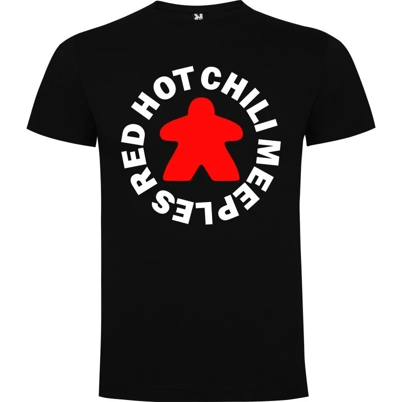 Camiseta Unisex Chili Meeples de Maldito Games en Camisetas | La Cueva Roja