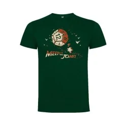 Camiseta Unisex Meeple Jones de Maldito Games en Camisetas | La Cueva Roja
