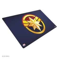 Marvel Champions Game Mat Captain Marvel de Gamegenic en Tapetes | La Cueva Roja