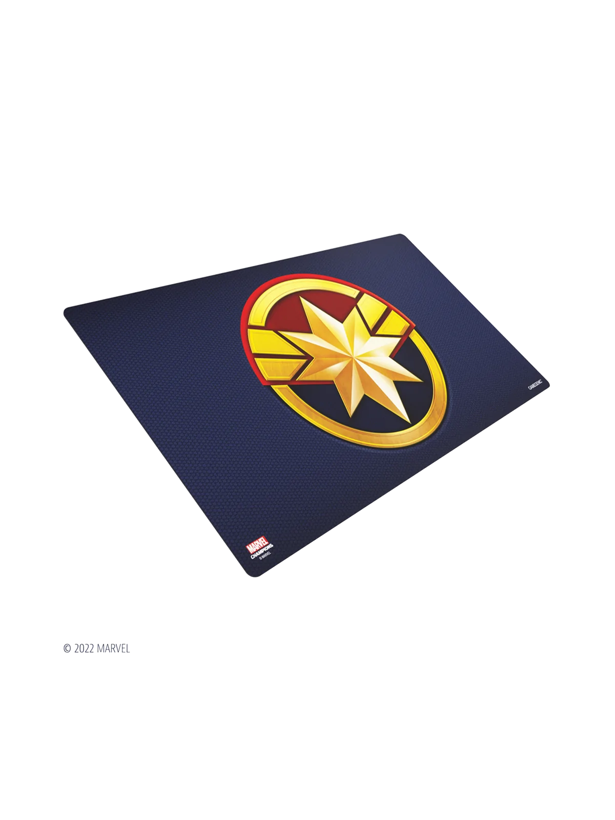 Marvel Champions Game Mat Captain Marvel de Gamegenic en Tapetes | La Cueva Roja