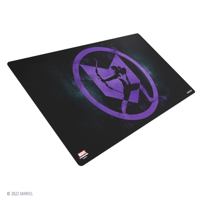 Marvel Champions Game Mat Hawkeye de Gamegenic en Tapetes | La Cueva Roja