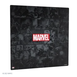 Marvel Champions Game Mat XL Marvel Black de Gamegenic en Tapetes | La Cueva Roja