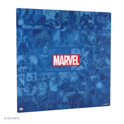 Marvel Champions Game Mat XL Marvel Blue de Gamegenic en Tapetes | La Cueva Roja