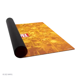 Marvel Champions Game Mat XL Marvel Orange de Gamegenic en Tapetes | La Cueva Roja