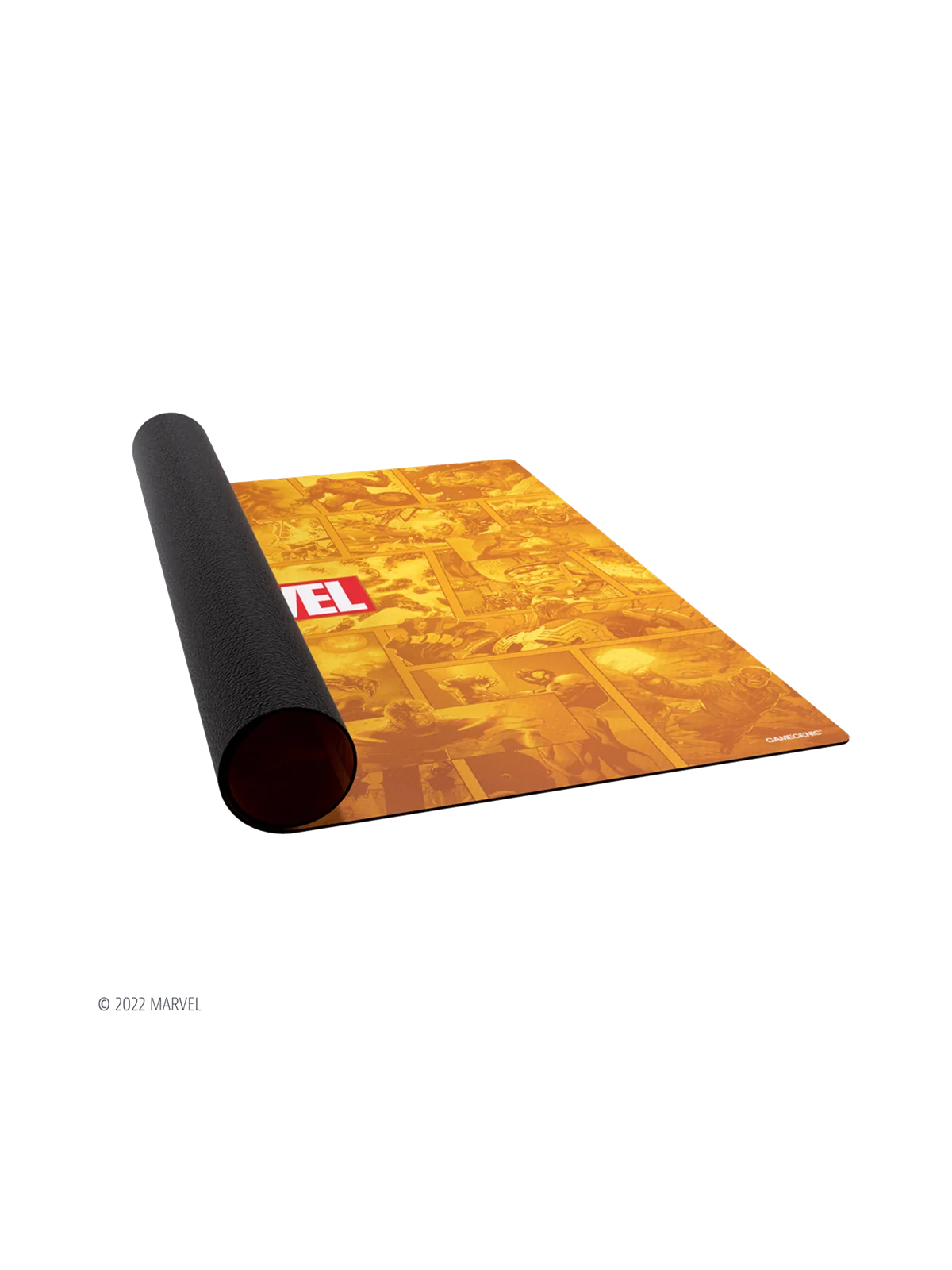 Marvel Champions Game Mat XL Marvel Orange de Gamegenic en Tapetes | La Cueva Roja