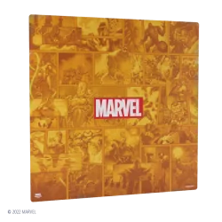 Marvel Champions Game Mat XL Marvel Orange de Gamegenic en Tapetes | La Cueva Roja