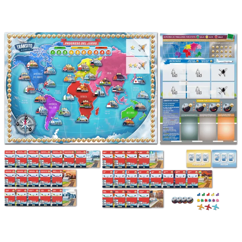 Tránsito Aéreo de Bazzite Games en Juegos de Tablero | La Cueva Roja