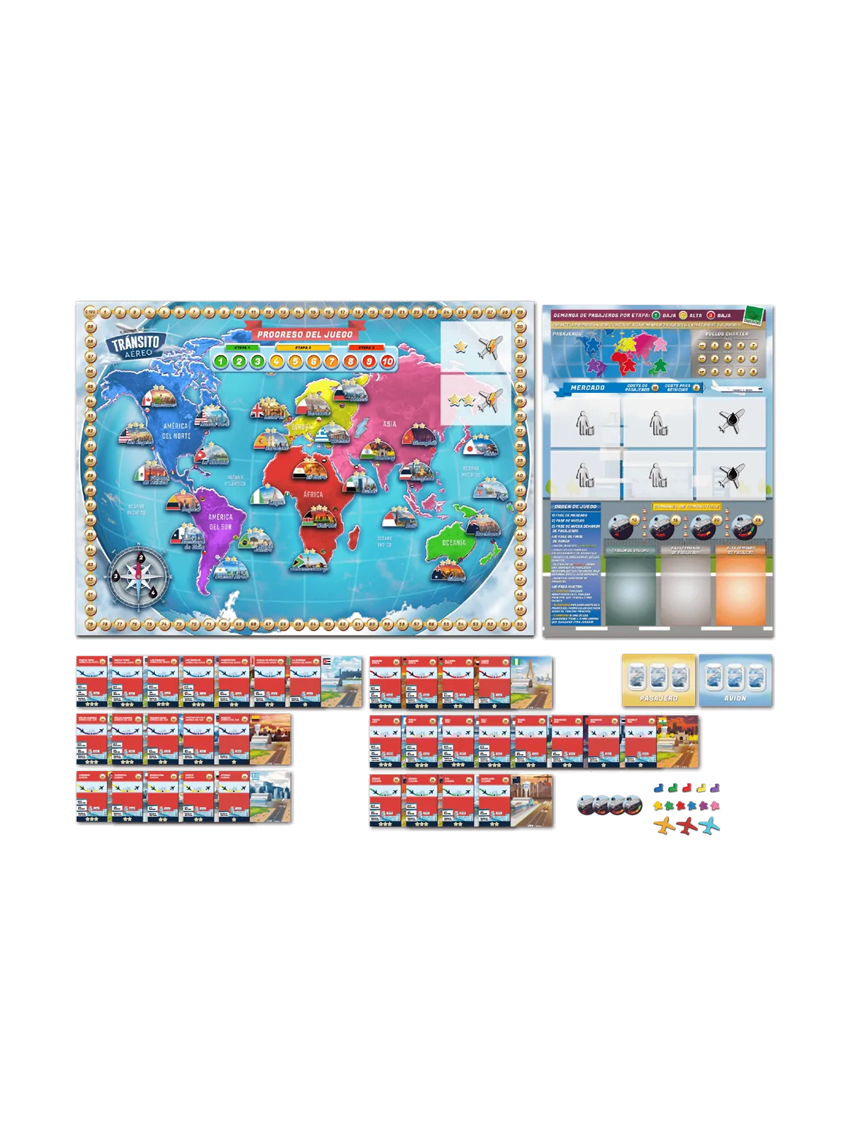 Tránsito Aéreo de Bazzite Games en Juegos de Tablero | La Cueva Roja
