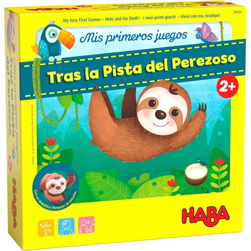 Mis Primeros Juegos: Tras la Pista del Perezoso de Haba en Juegos de Tablero | La Cueva Roja