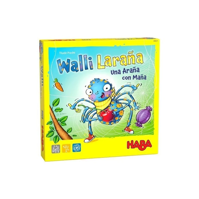 Walli Laraña: Una Araña con Maña de Haba en Juegos de Tablero | La Cueva Roja