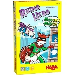 Rhino Hero: Missing Match de Haba en Juegos de Cartas | La Cueva Roja