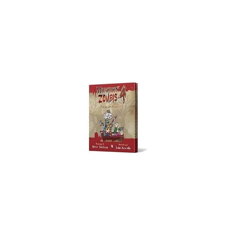 Munchkin Zombis 4: Piezas de Repuesto de Edge en Juegos de Cartas | La Cueva Roja