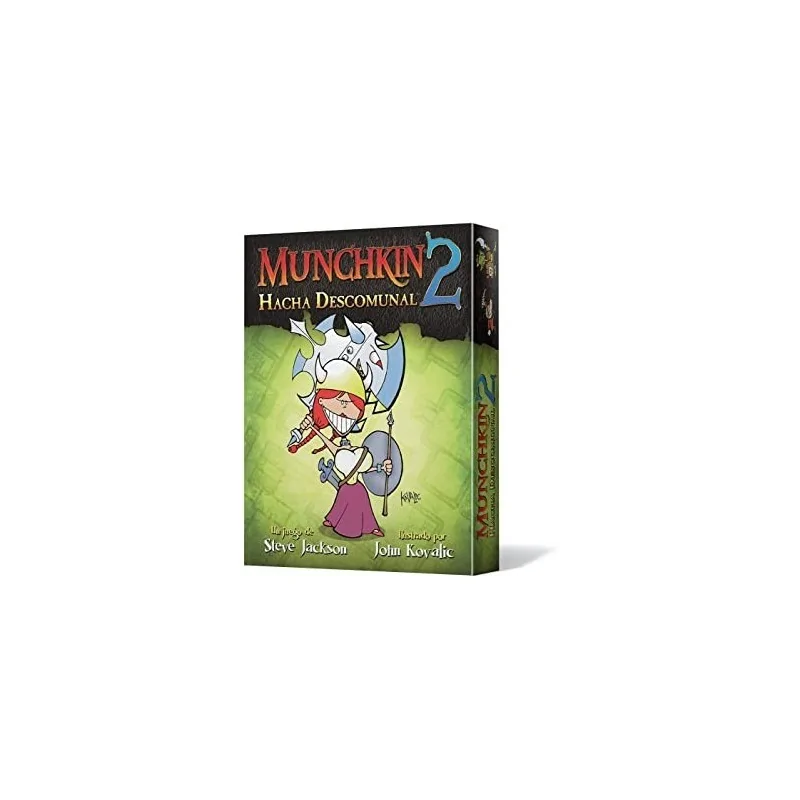 Munchkin 2: Hacha Descomunal de Edge en Juegos de Cartas | La Cueva Roja