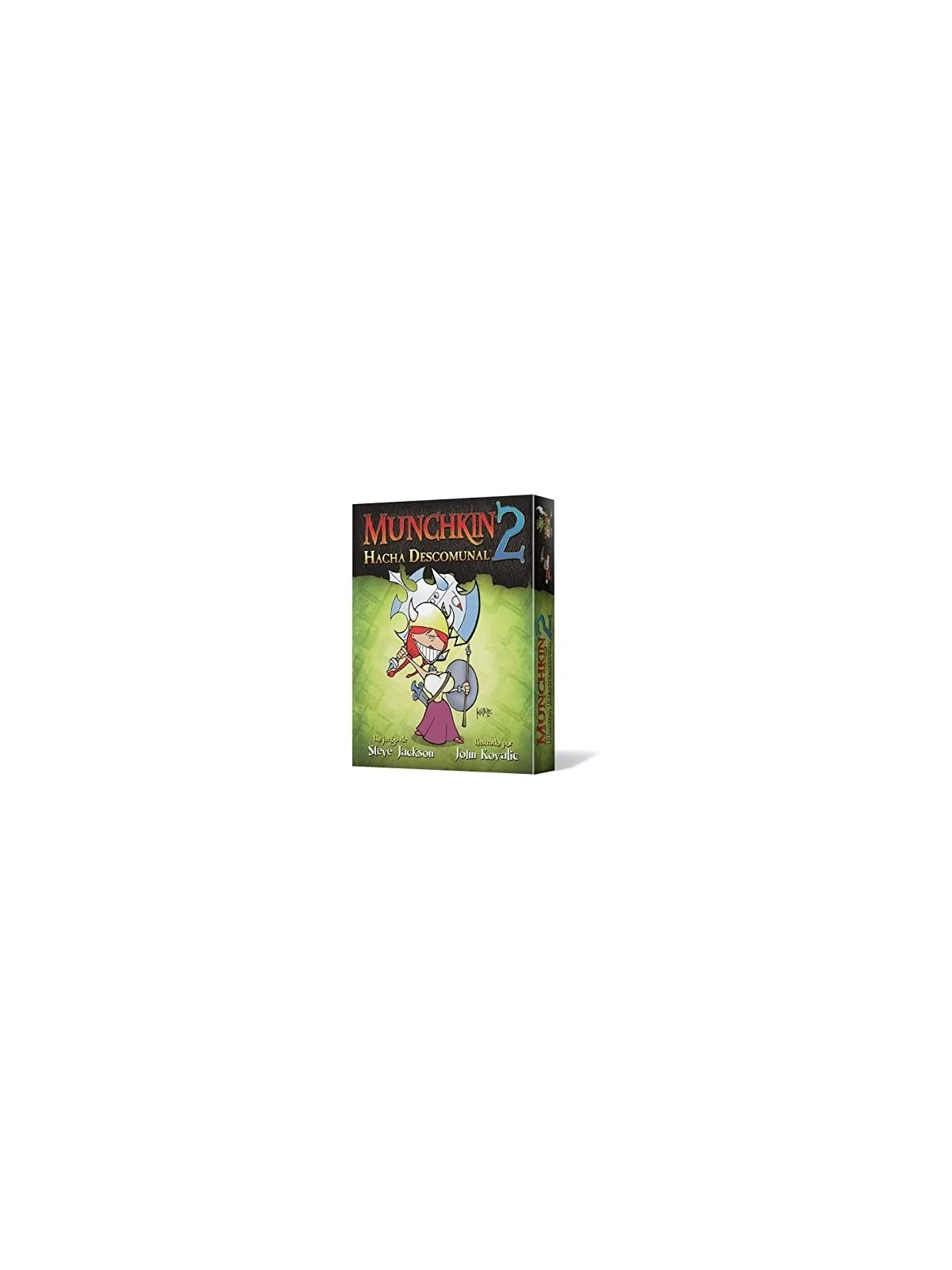 Munchkin 2: Hacha Descomunal de Edge en Juegos de Cartas | La Cueva Roja