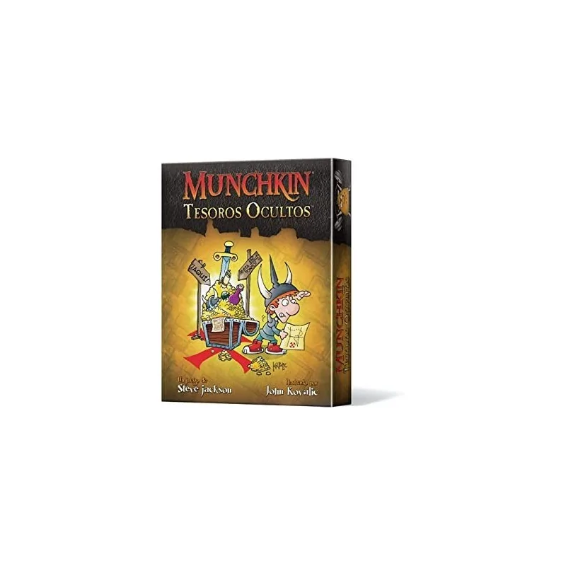 Munchkin: Tesoros Ocultos de Edge en Juegos de Cartas | La Cueva Roja