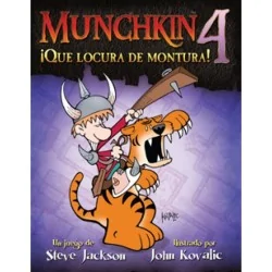 Munchkin 4: ¡Que Locura de Montura! de Edge en Juegos de Cartas | La Cueva Roja