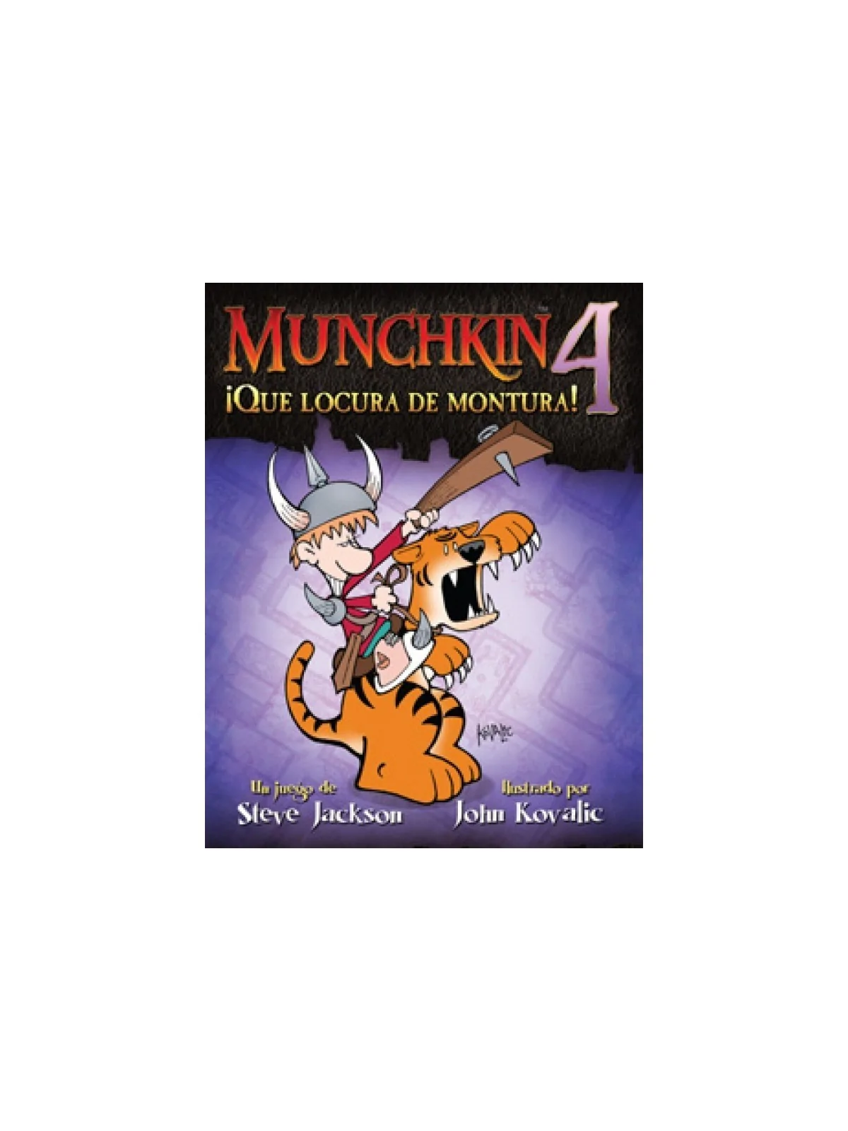 Munchkin 4: ¡Que Locura de Montura! de Edge en Juegos de Cartas | La Cueva Roja