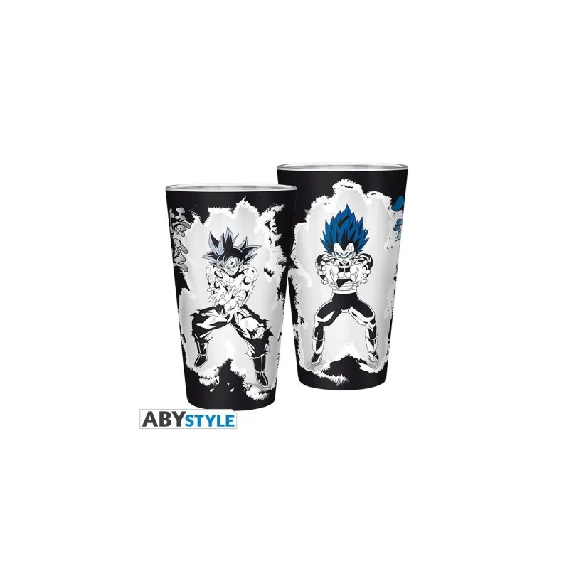 Super Vaso Dragon Ball XXL 400 ml Goku/Vegeta de Abystyle en Tazas - Vasos | La Cueva Roja