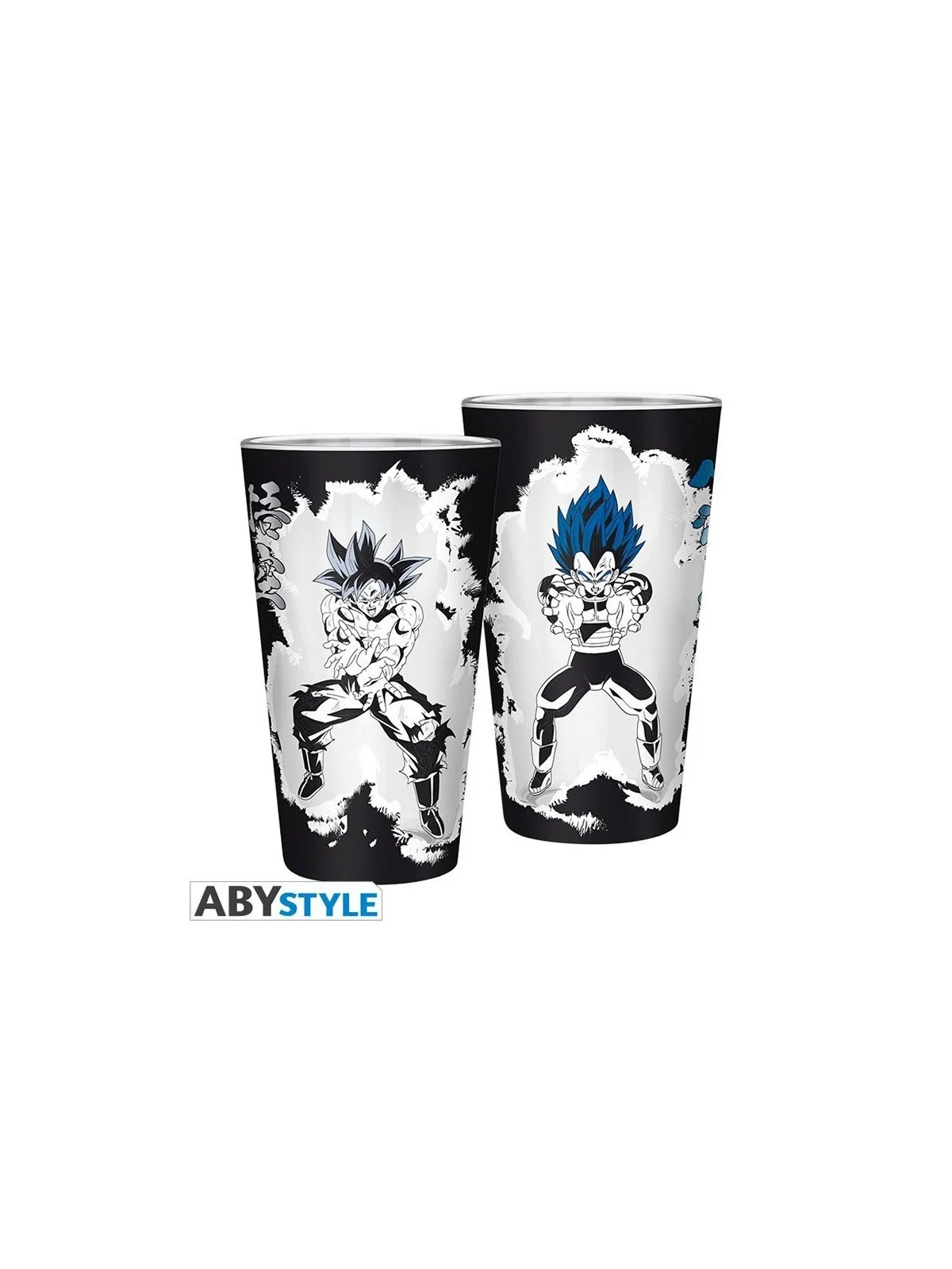 Super Vaso Dragon Ball XXL 400 ml Goku/Vegeta de Abystyle en Tazas - Vasos | La Cueva Roja