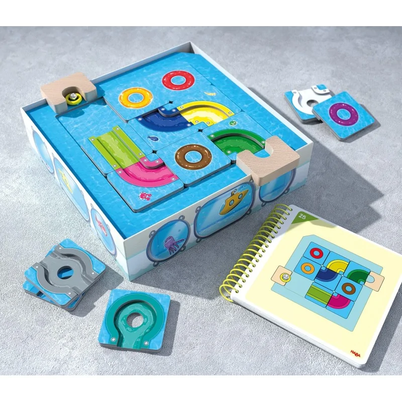 Logic! GAMES: AquaNiloPark de Haba en Juegos de Tablero | La Cueva Roja