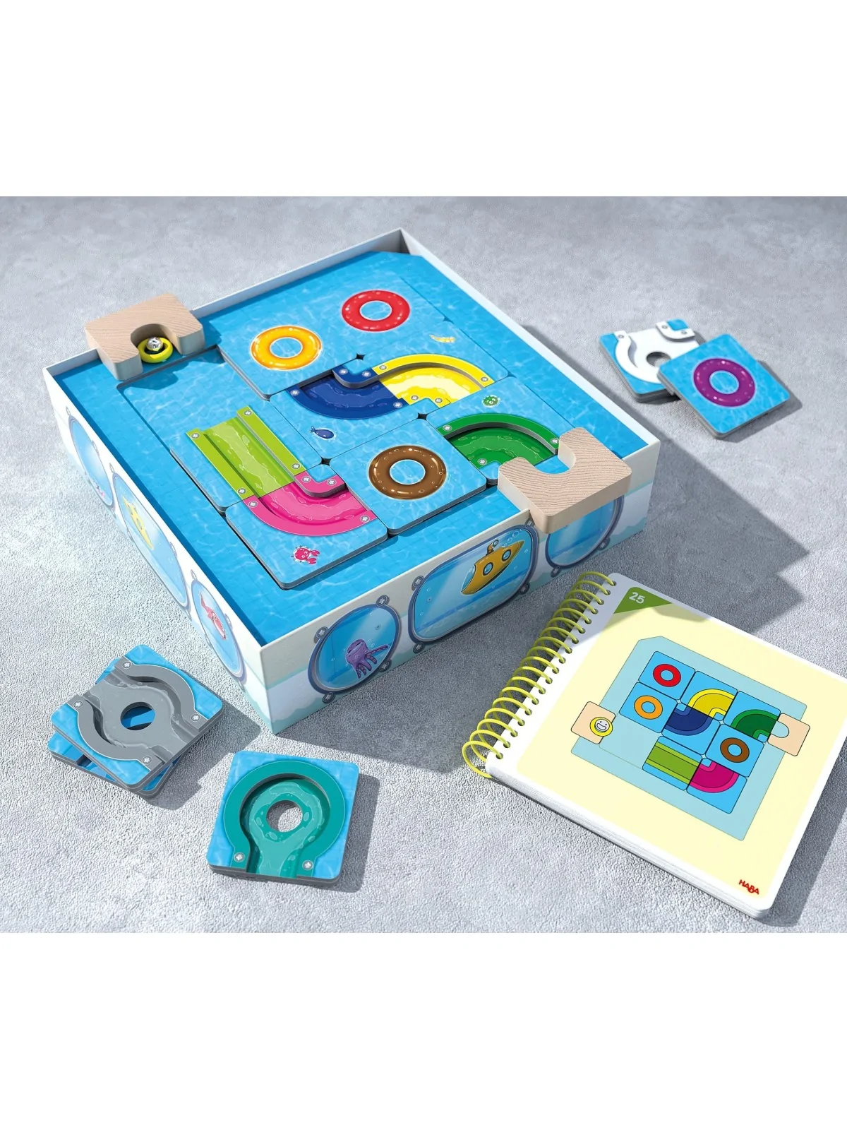 Logic! GAMES: AquaNiloPark de Haba en Juegos de Tablero | La Cueva Roja