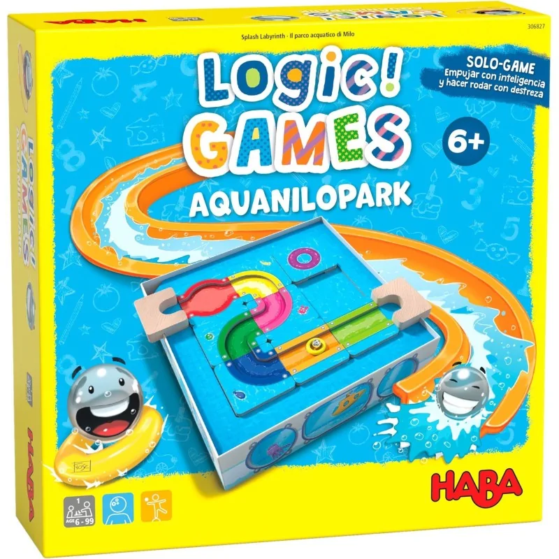 Logic! GAMES: AquaNiloPark de Haba en Juegos de Tablero | La Cueva Roja