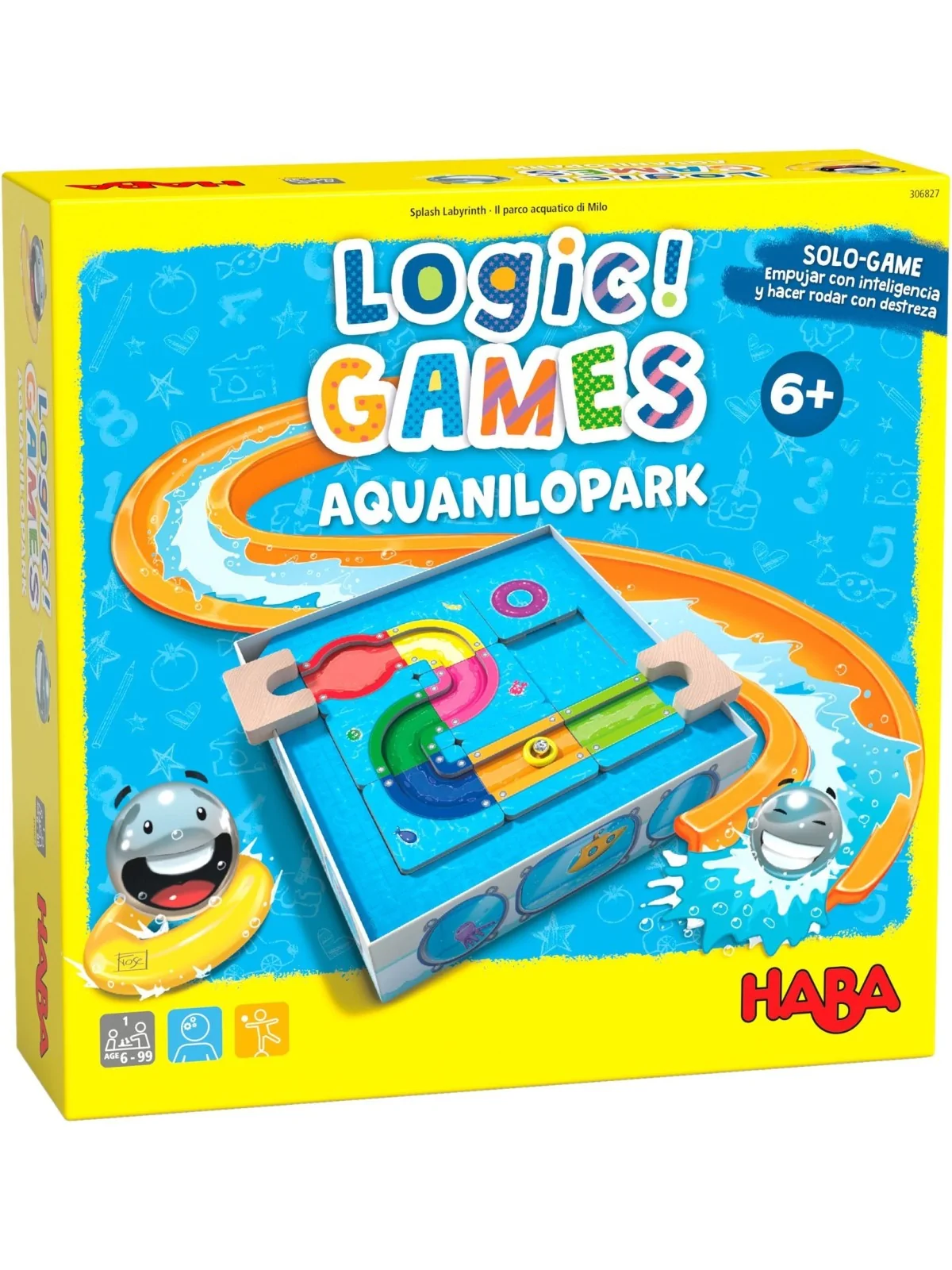 Logic! GAMES: AquaNiloPark de Haba en Juegos de Tablero | La Cueva Roja