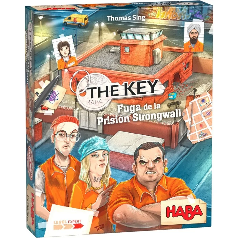 The Key: Fuga de la Prision Strongwall de Haba en Juegos de Tablero | La Cueva Roja